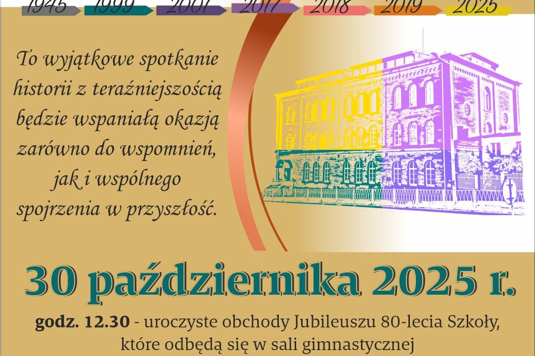 JUBILEUSZ 80-LECIA SZKOŁY
