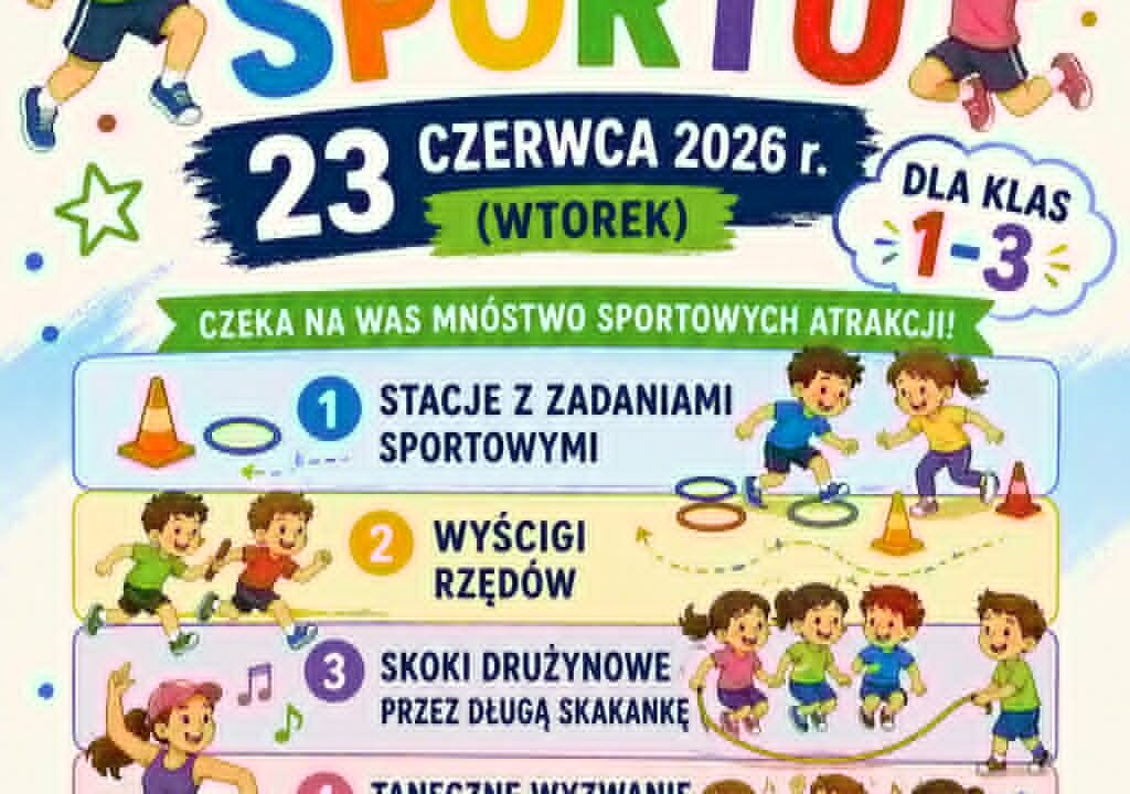 Dzień Sportu dla klas I-III